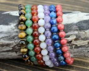 Build Your Own Chakra Bracelet Stack