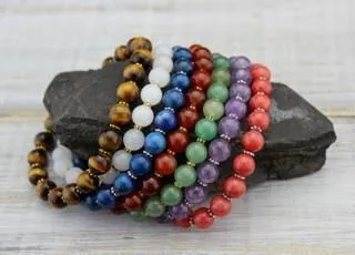 Build Your Own Chakra Bracelet Stack
