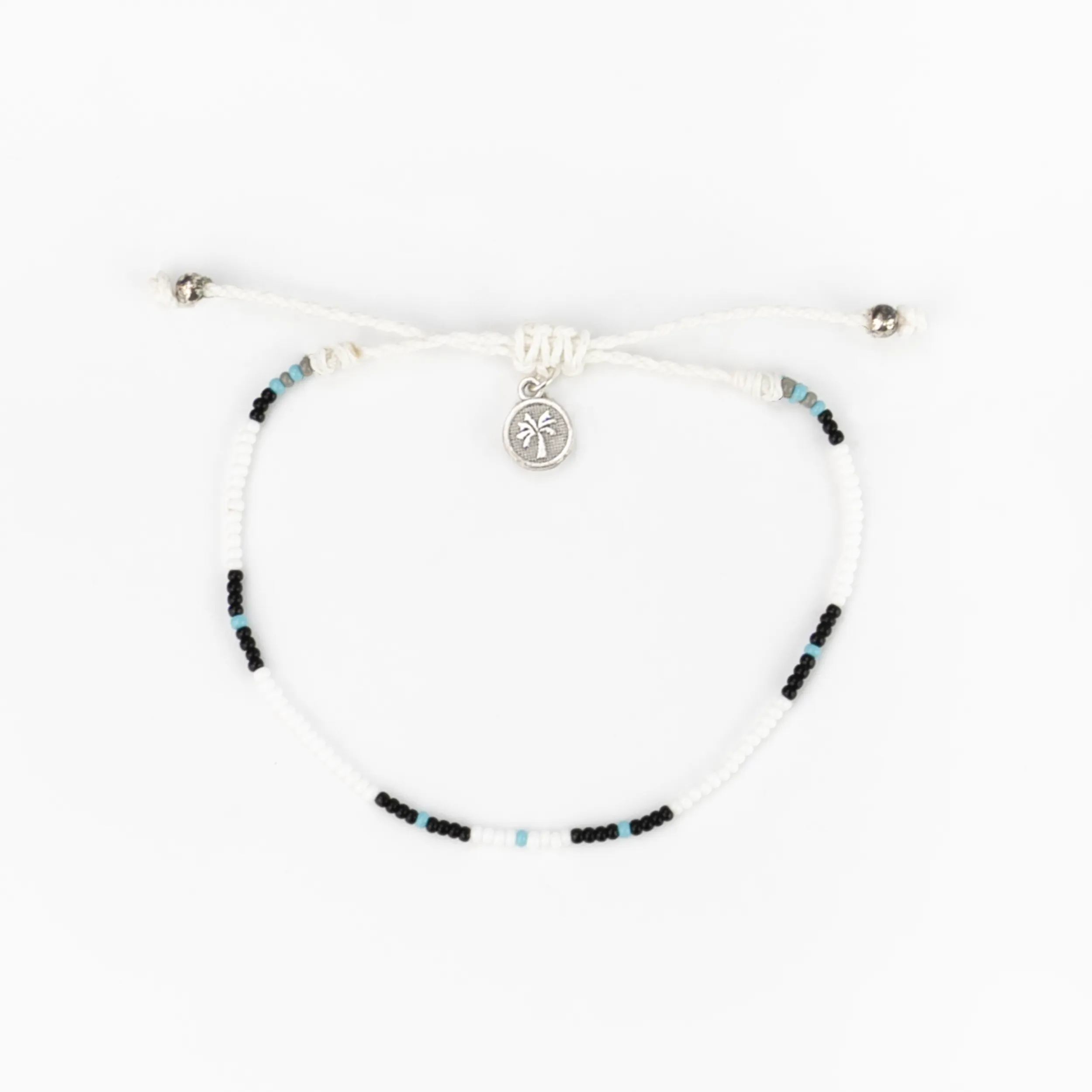 Cali Surf Anklet  - White