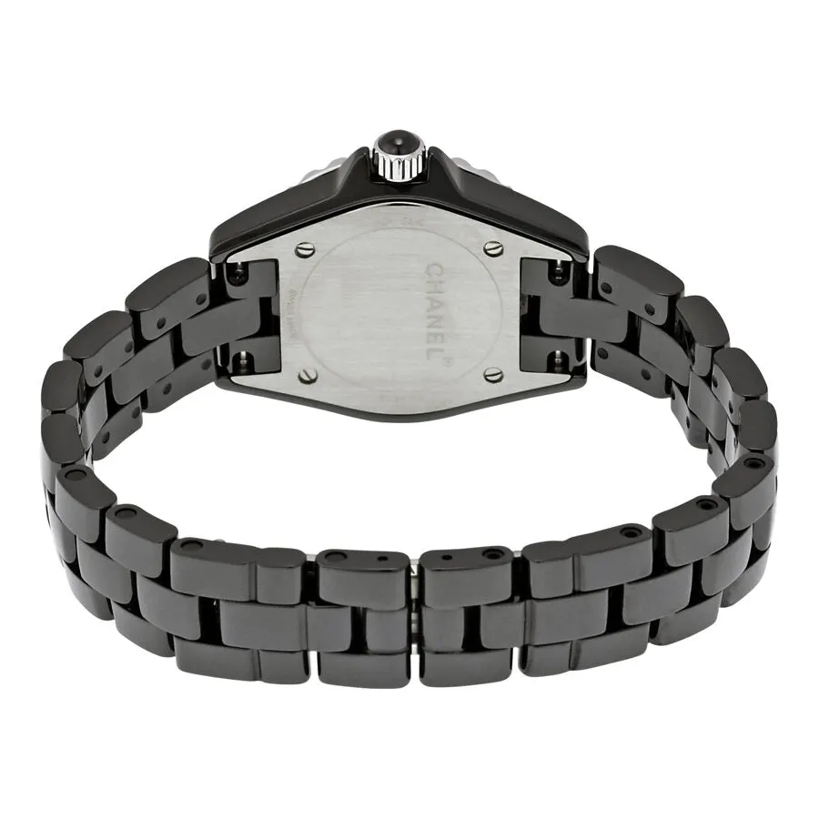 Chanel J12 Black Dial Ladies Watch H4196