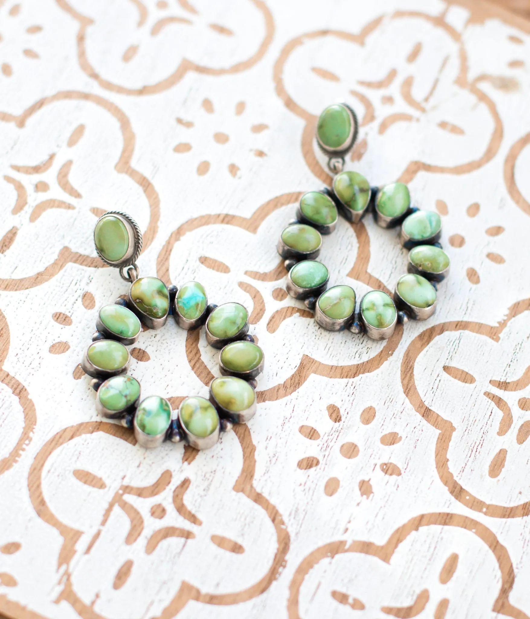 Chaparral Sonoran Gold Authentic Turquoise Earrings