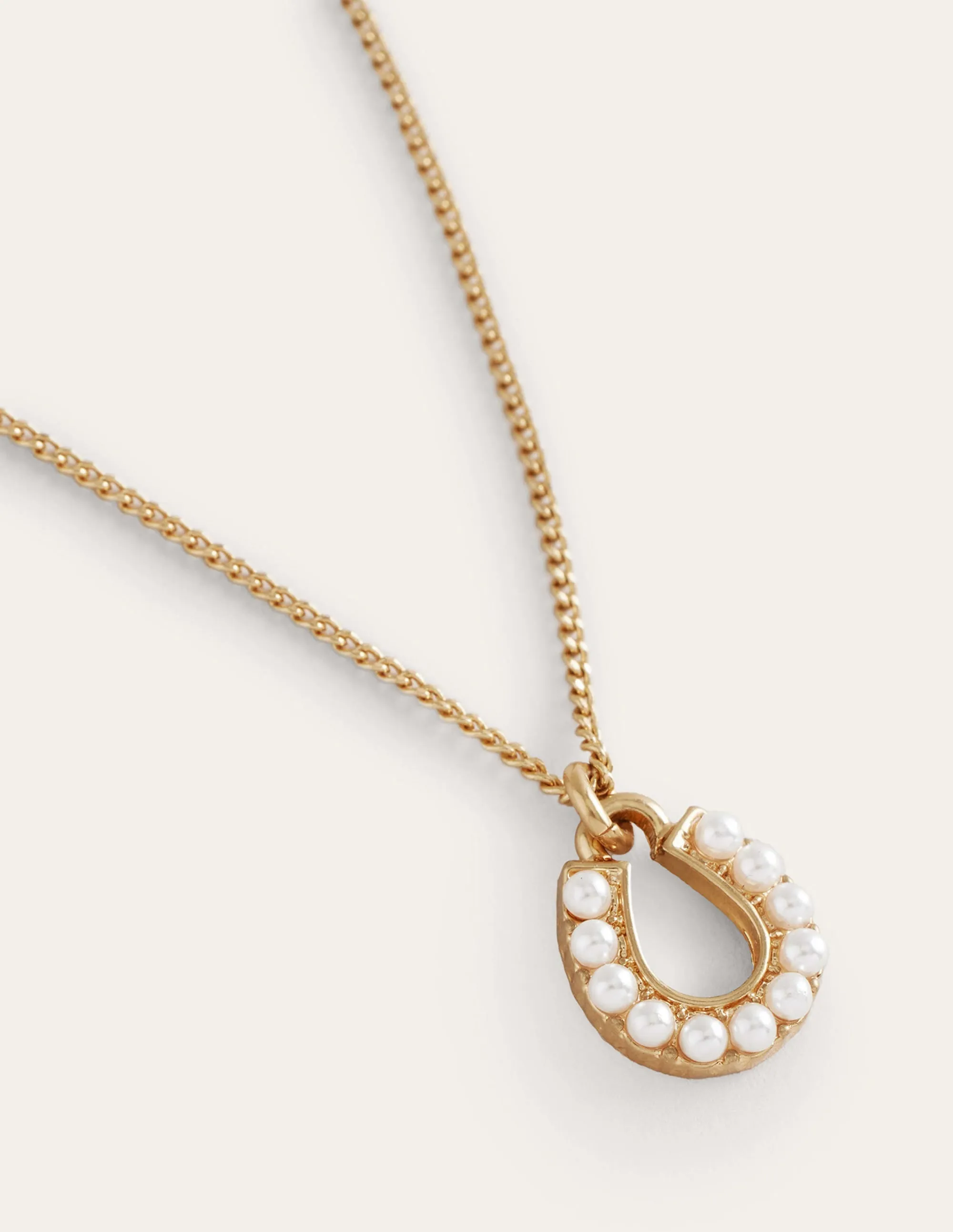 Charm Necklaces-Horse Shoe