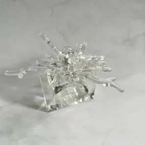 Clear Coral Napkin Rings (set of 4)