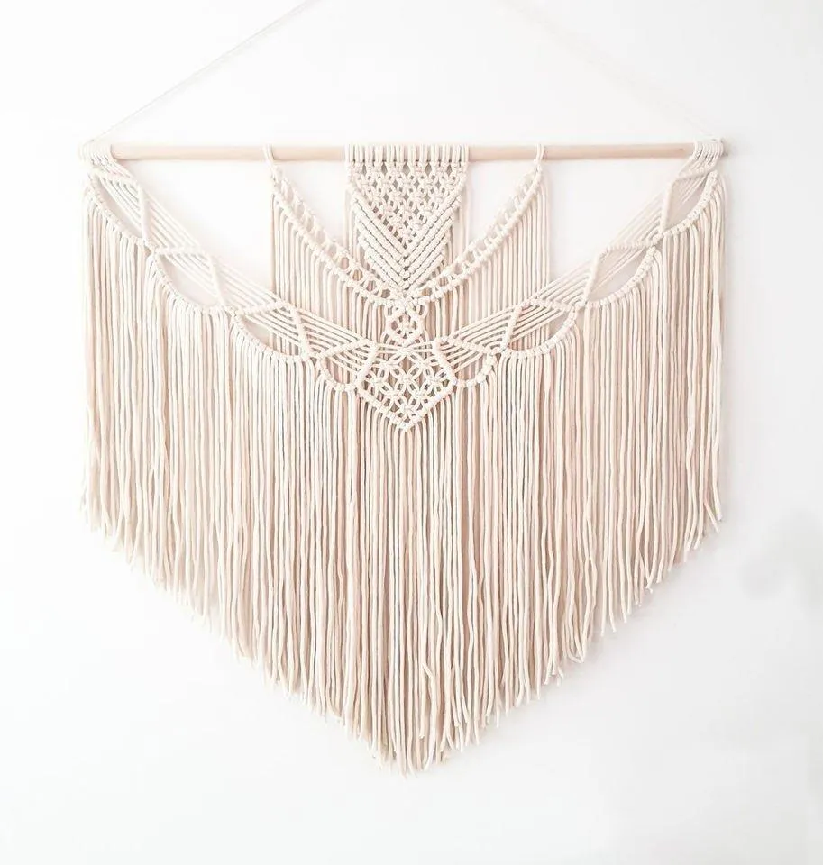 Cotton Macrame Wall Hanging Wall Art