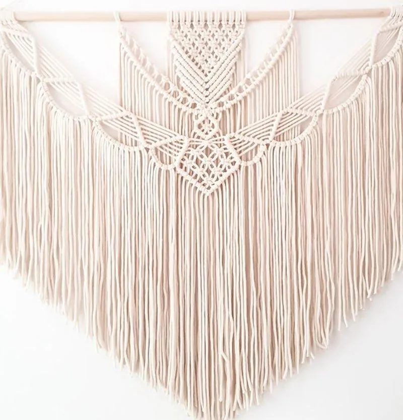 Cotton Macrame Wall Hanging Wall Art