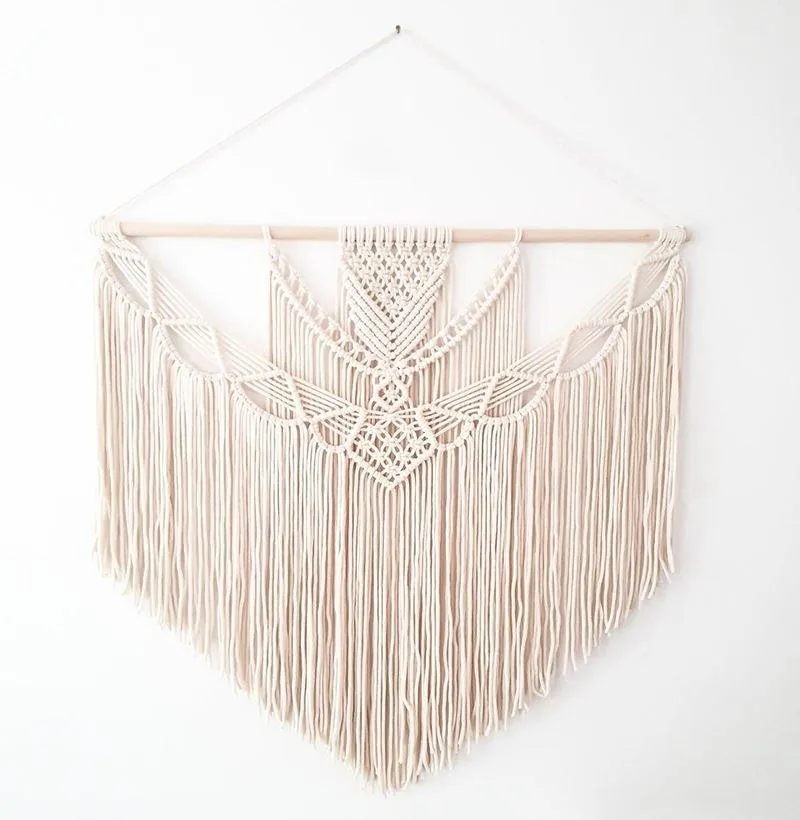 Cotton Macrame Wall Hanging Wall Art