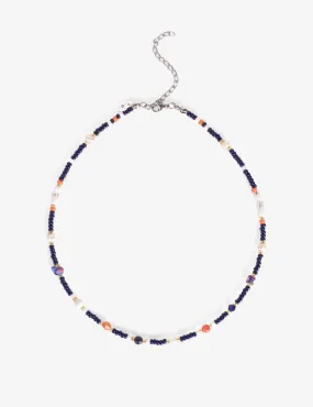 Crush City Necklace in Blue