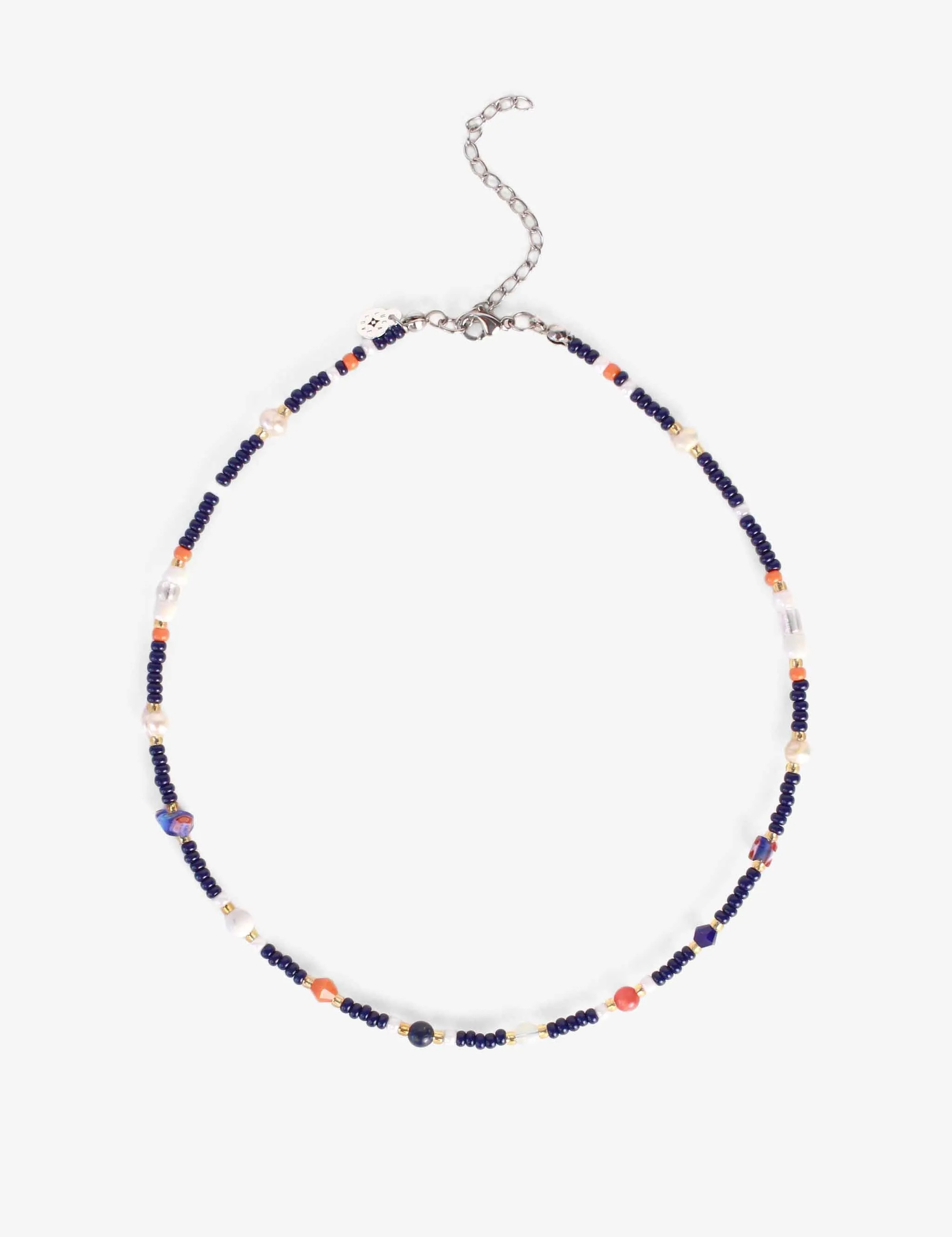 Crush City Necklace in Blue