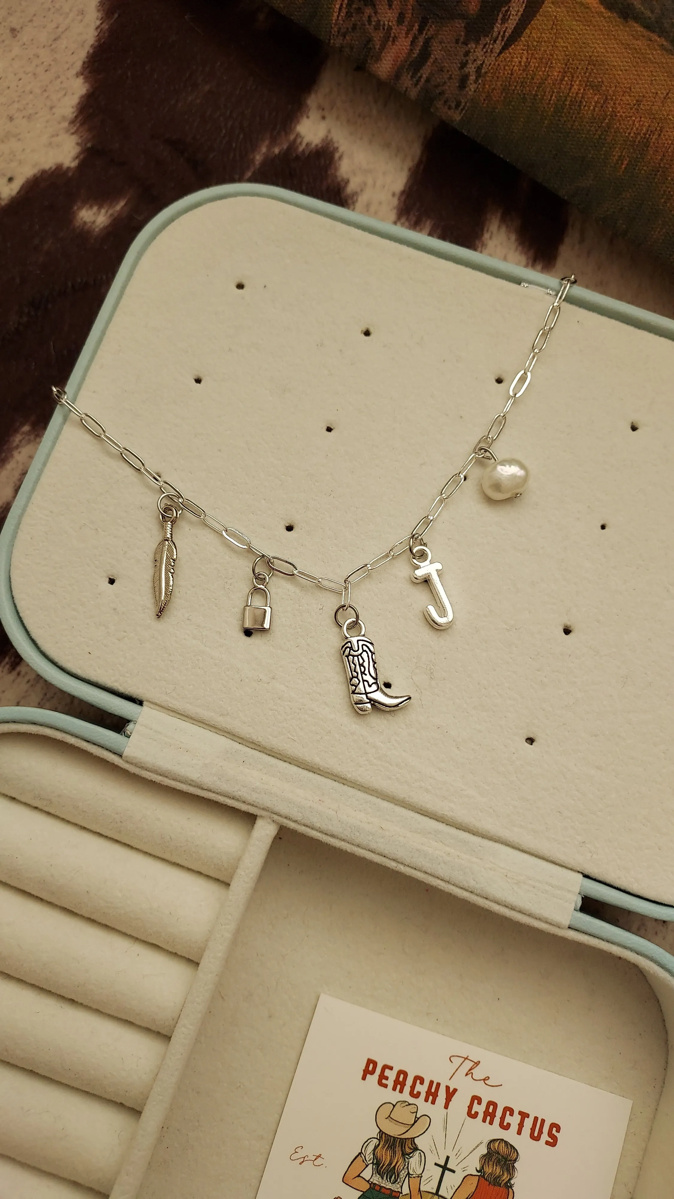 Custom Cowgirl charm necklaces ( select your charms)