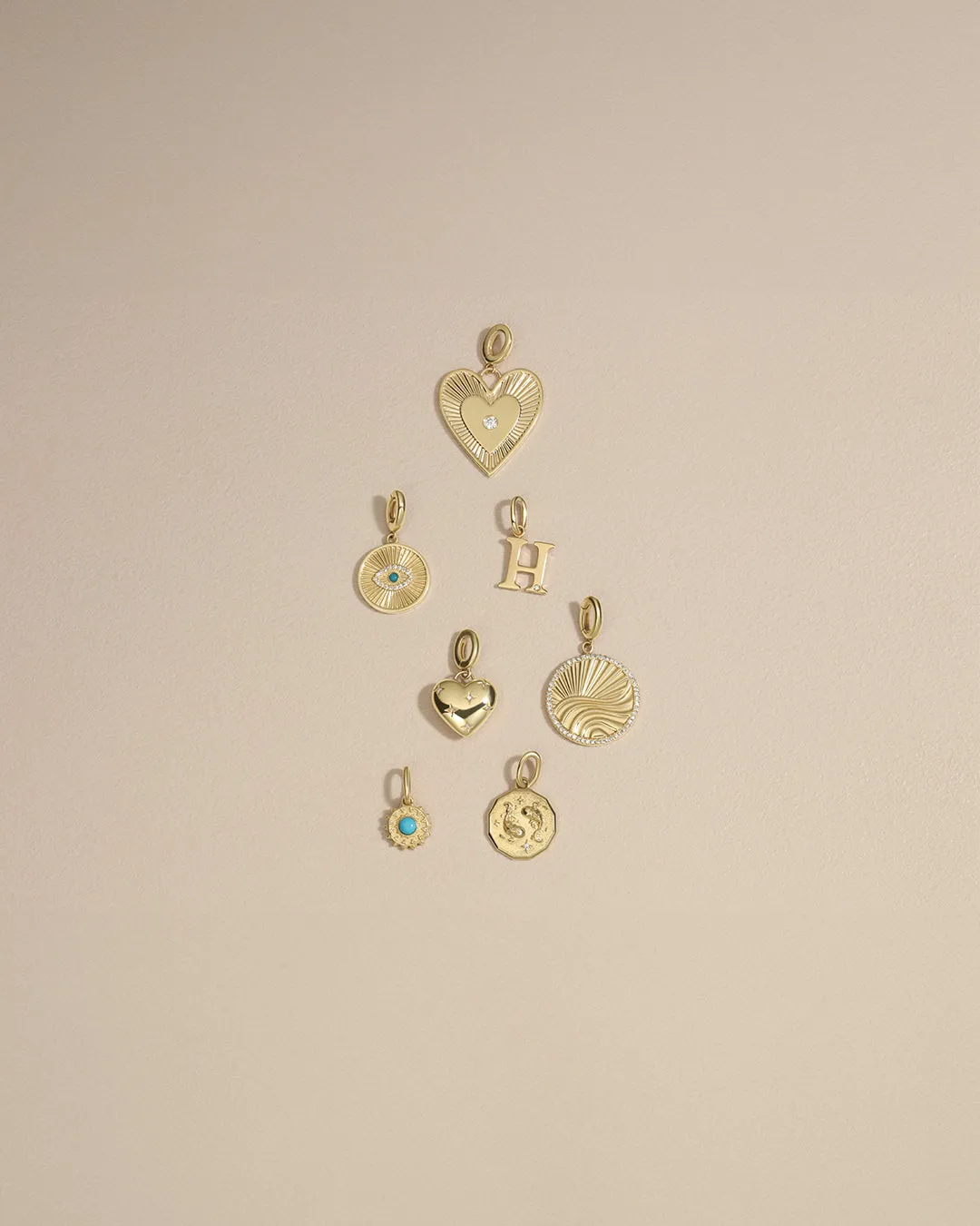 Diamond Wave Charm
