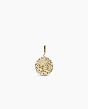 Diamond Wave Charm