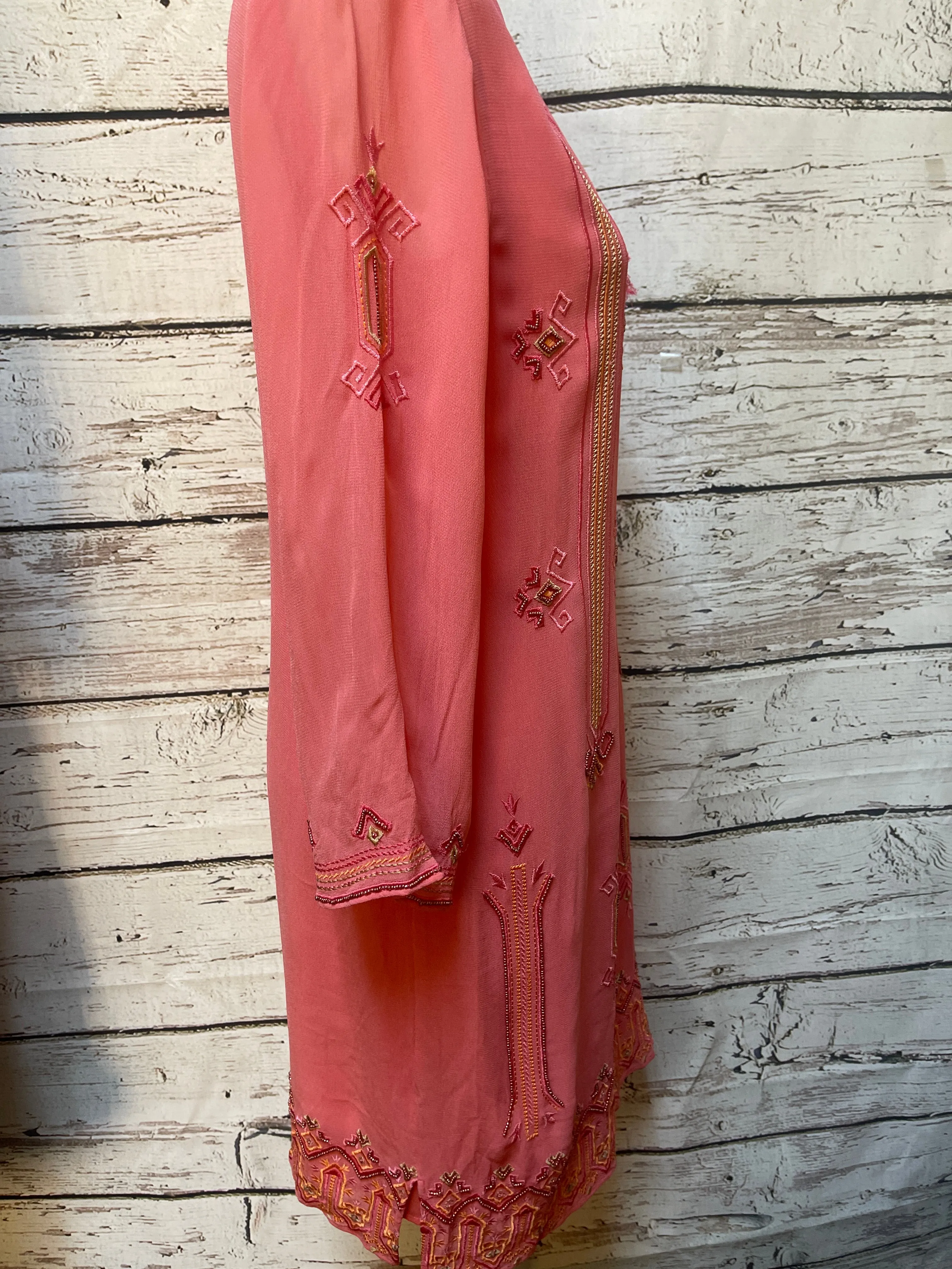 Dress Party Short By Sigrid Olsen In Coral, Size: 4