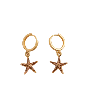 FABLE Starfish Huggie Hoops