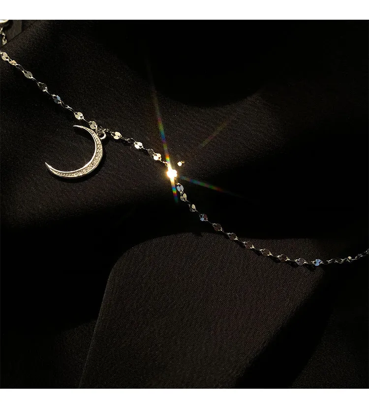 Fashion Moon Pendant Anklets Bracelet