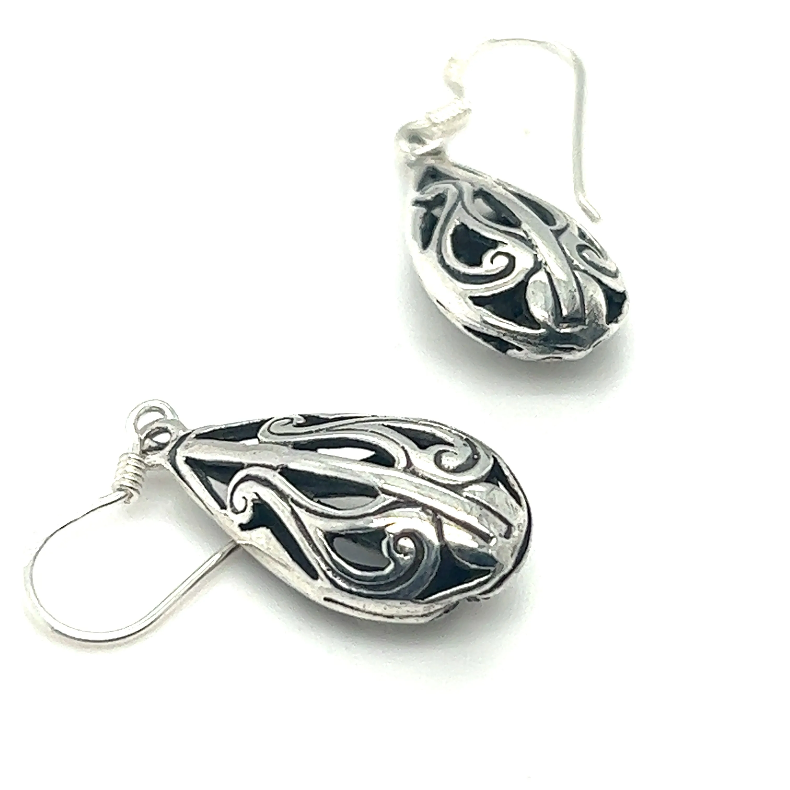 Filigree Teardrop Earrings