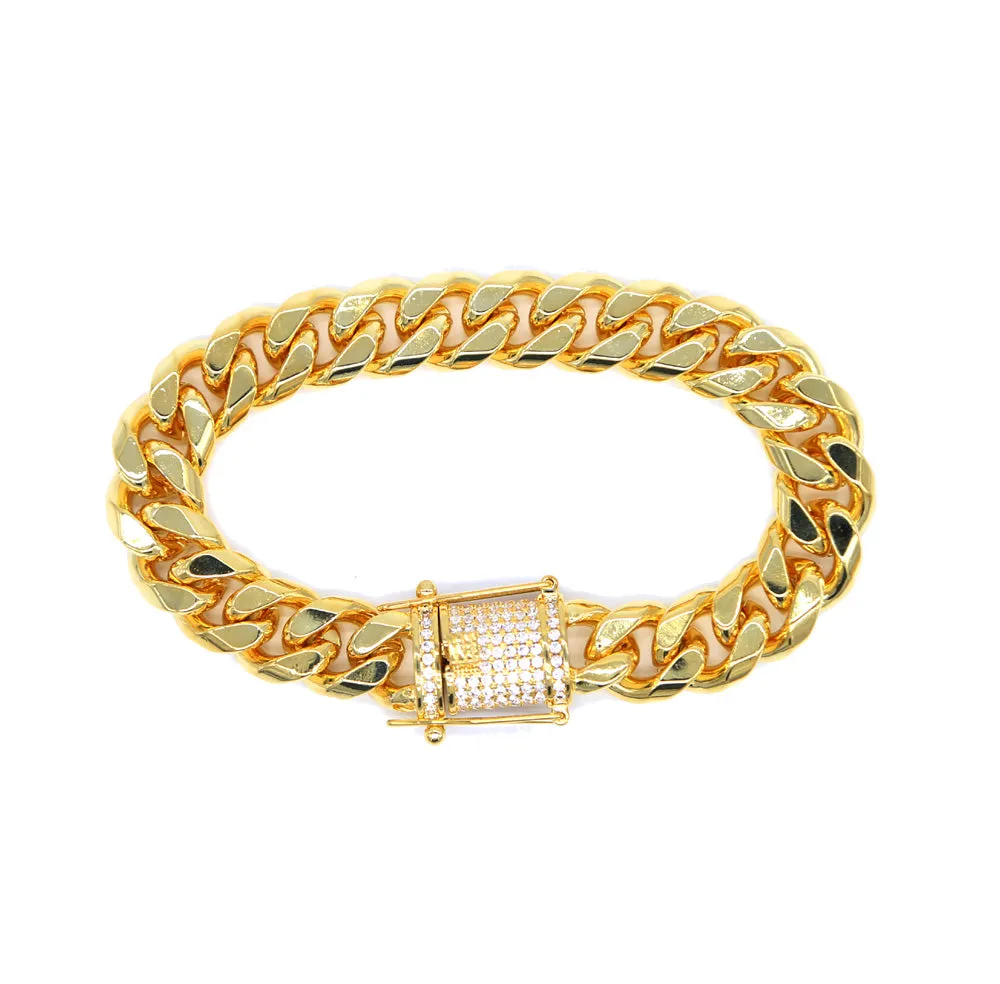 Gold Color Hip Hop Rock Women Anklet
