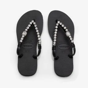 Golden Pearl Flip Flops