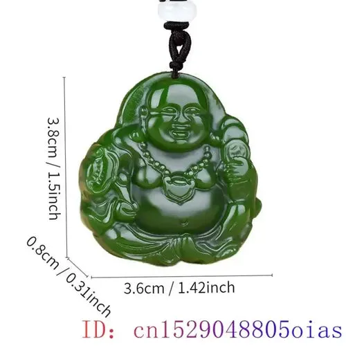 Green Natural Jade and Jasper Pendants