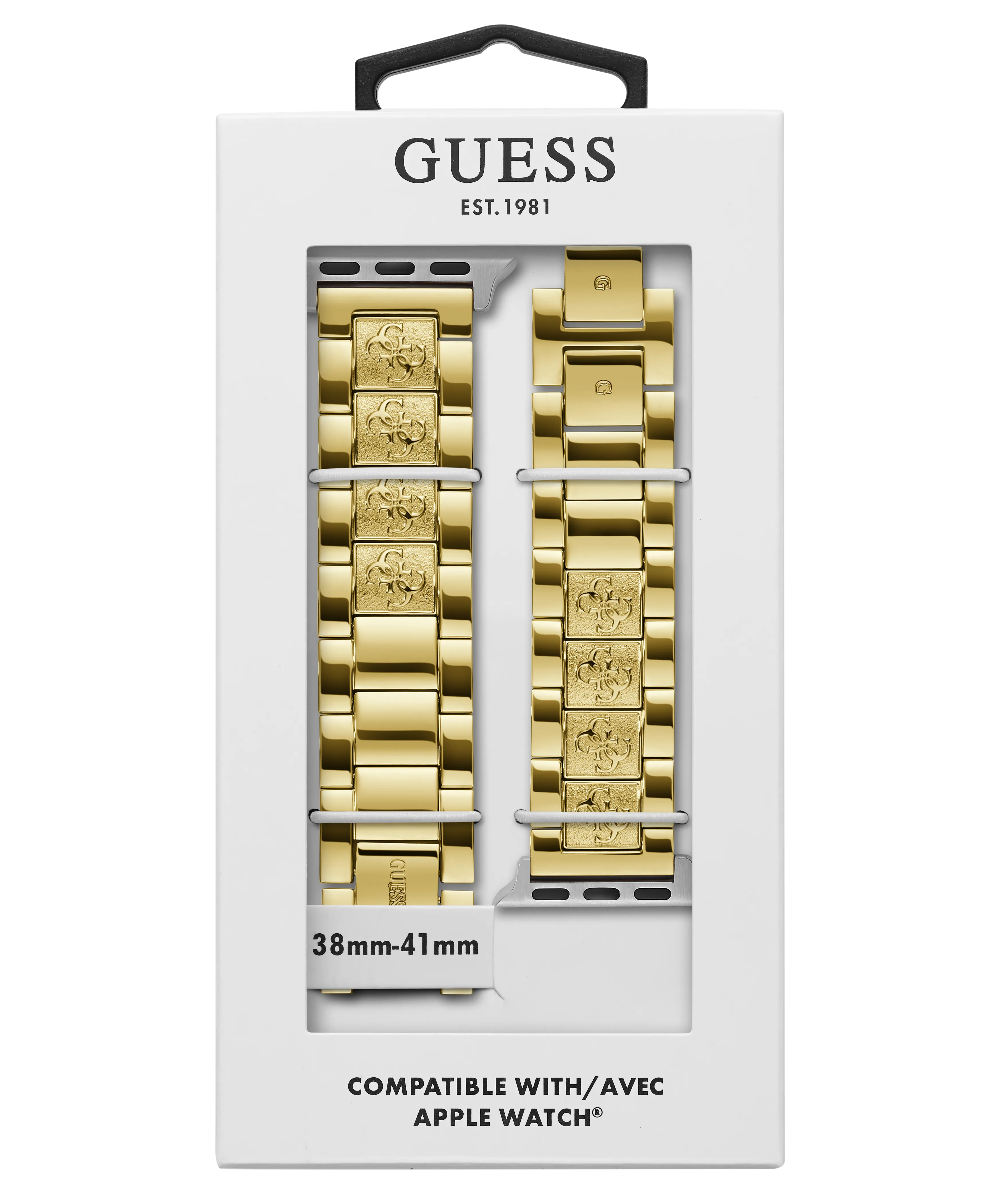 GUESS Logo Stainless Steel Band for Apple 38-40 mm Watch