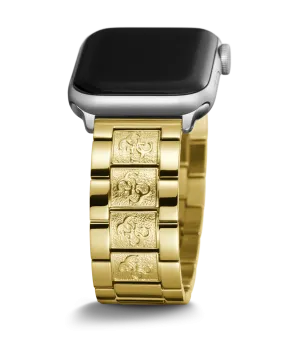 GUESS Logo Stainless Steel Band for Apple 38-40 mm Watch