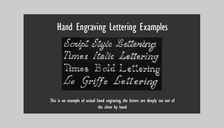 Hand Engraved Scroll Sterling Silver Bookmark