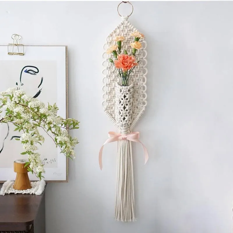 Handwoven Boho Wall Hanging Macrame
