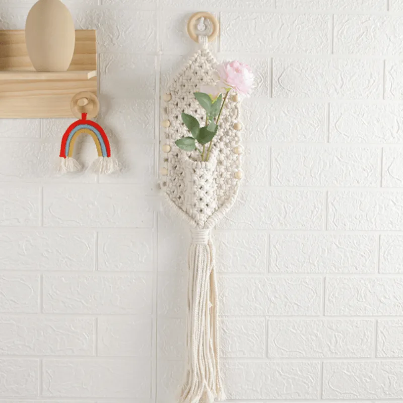 Handwoven Boho Wall Hanging Macrame