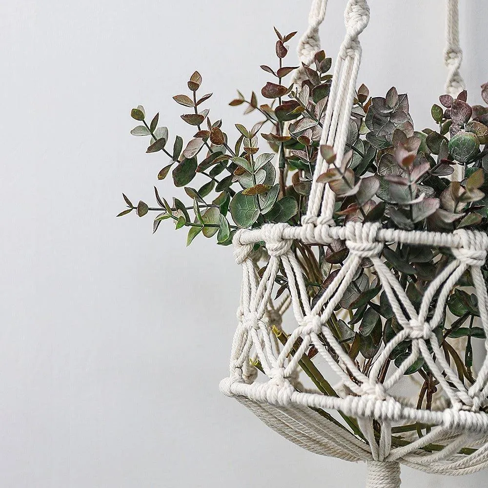 Handwoven Macrame Hanging Planter