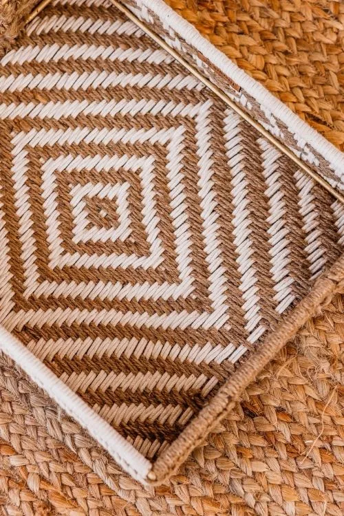 Heera Natural Jute Tray