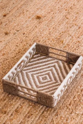 Heera Natural Jute Tray