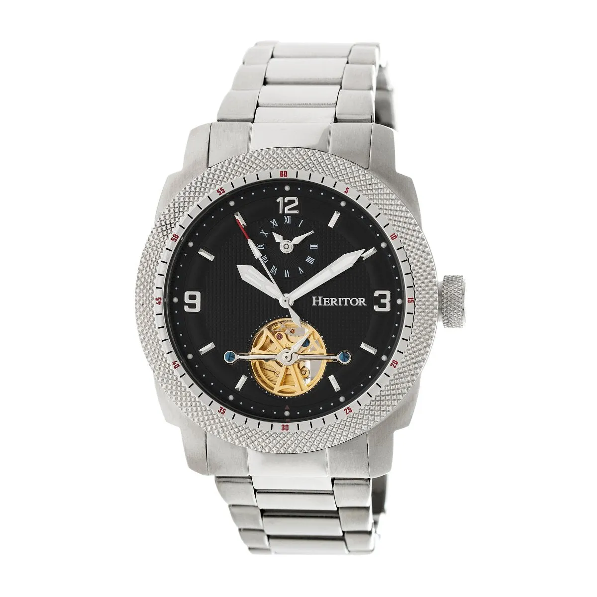 Heritor Automatic Helmsley Semi-Skeleton Men's Watch