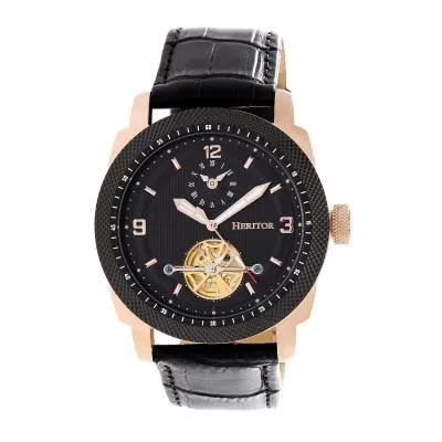 Heritor Automatic Helmsley Semi-Skeleton Men's Watch