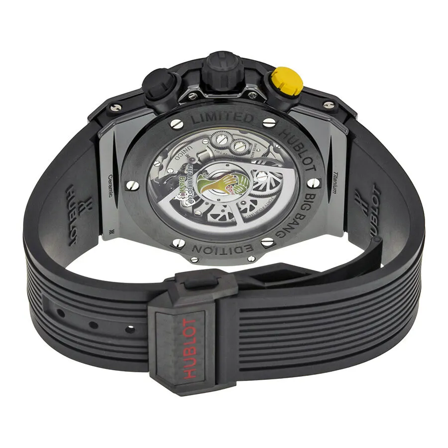 Hublot Big Bang Unico Bi-Retrograde FIFA Black Dial Men's Watch 412CQ1127RX 412.CQ.1127.RX