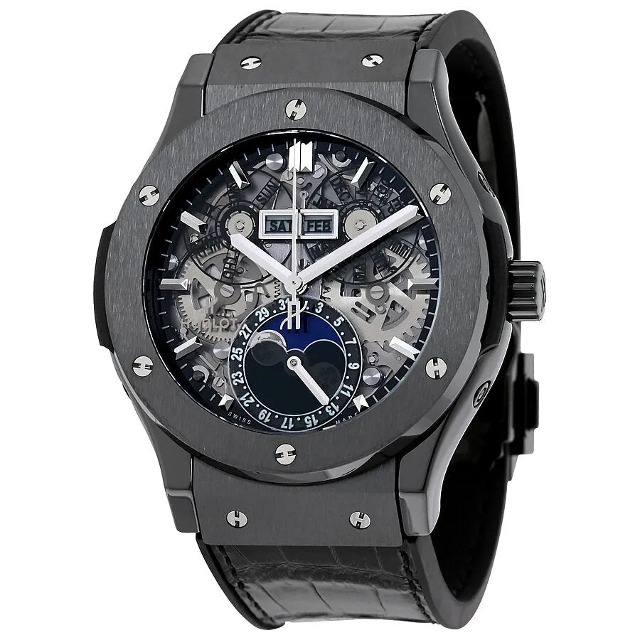 Hublot Classic Fusion Automatic Skeleton Dial Men's Watch 517.CX.0170.LR