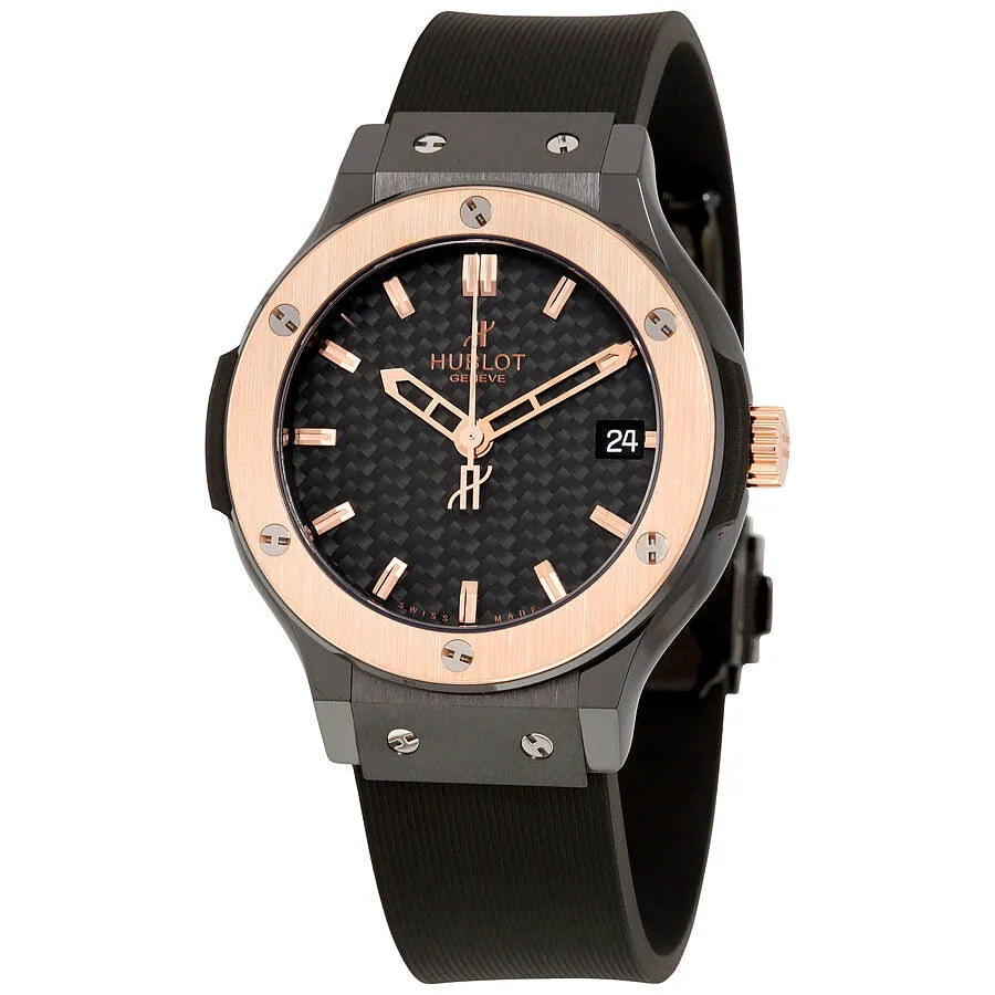 Hublot Classic Fusion Black Carbon Dial Unisex Watch 561.CO.1780.RX
