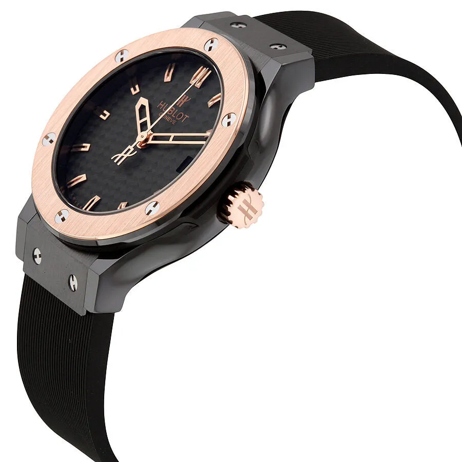 Hublot Classic Fusion Black Carbon Dial Unisex Watch 561.CO.1780.RX