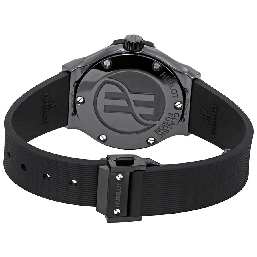 Hublot Classic Fusion Mat Carbon Fiber Dial Ladies Watch 581.CM.1771.RX