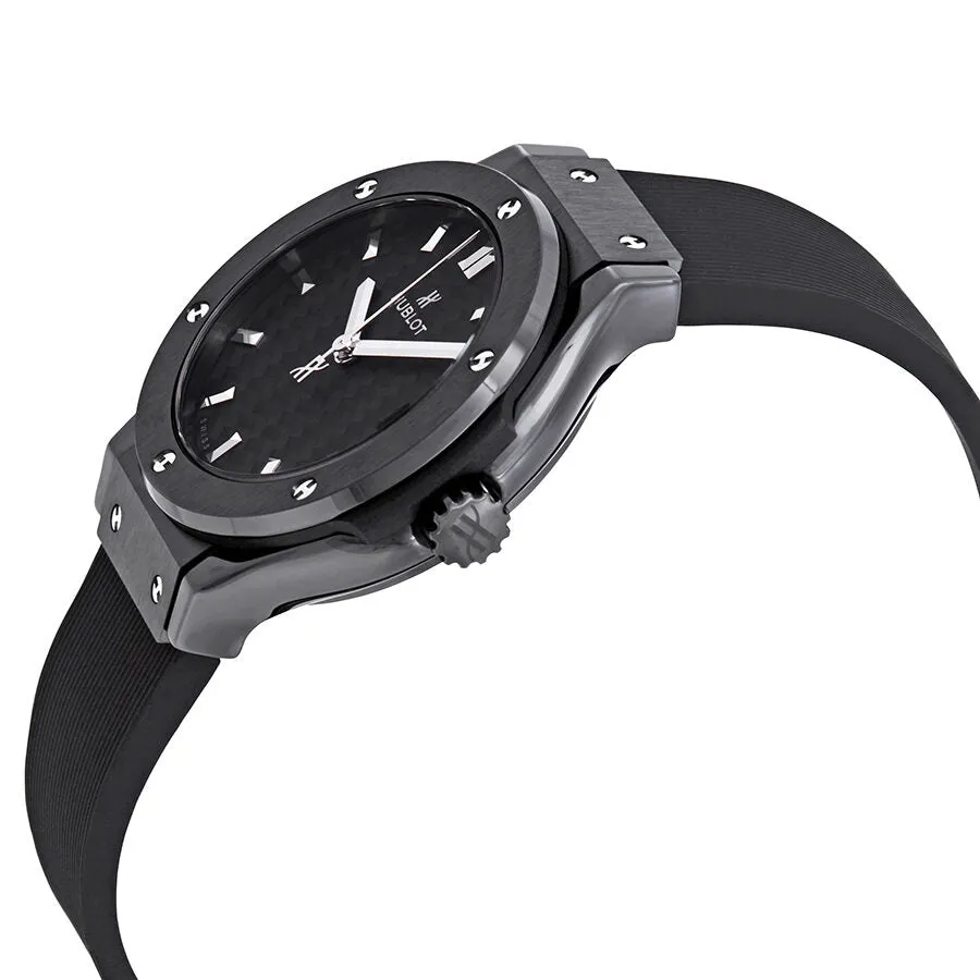 Hublot Classic Fusion Mat Carbon Fiber Dial Ladies Watch 581.CM.1771.RX