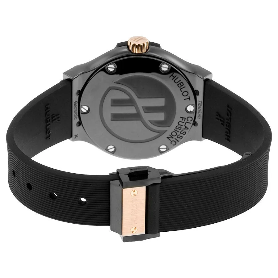 Hublot Classic Fusion Quartz Black Dial Ladies Watch 581.CO.1781.RX