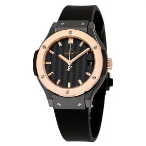 Hublot Classic Fusion Quartz Black Dial Ladies Watch 581.CO.1781.RX