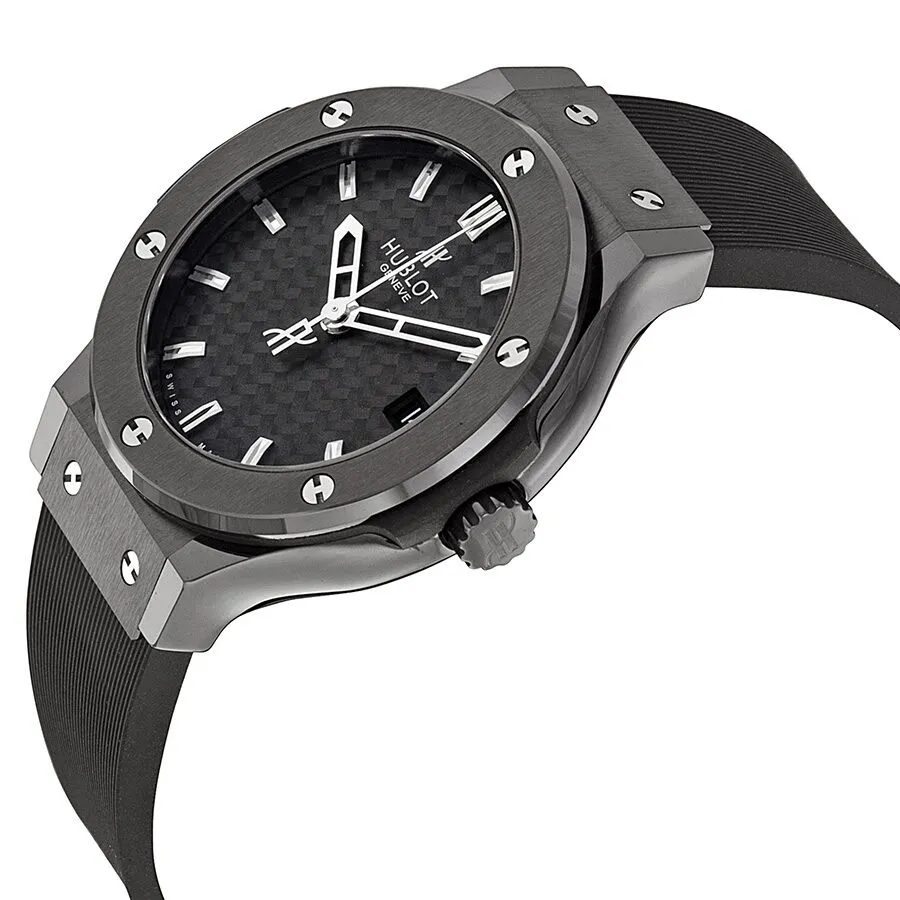 Hublot Classic Fusion Quartz Black Dial Men's Watch 561.CM.1770.Rx