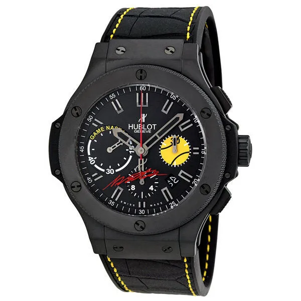 Hublot Nastie Bang Black Dial Black Ceramic Men's Watch 301CI8017GRNST11 301.CI.8017.GR.NST11