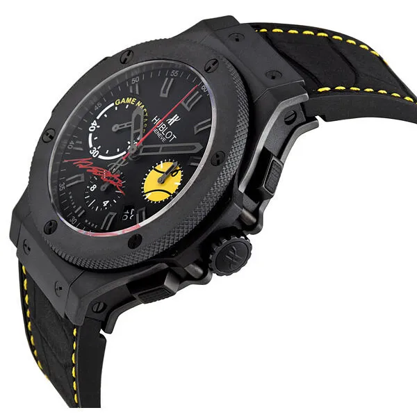 Hublot Nastie Bang Black Dial Black Ceramic Men's Watch 301CI8017GRNST11 301.CI.8017.GR.NST11