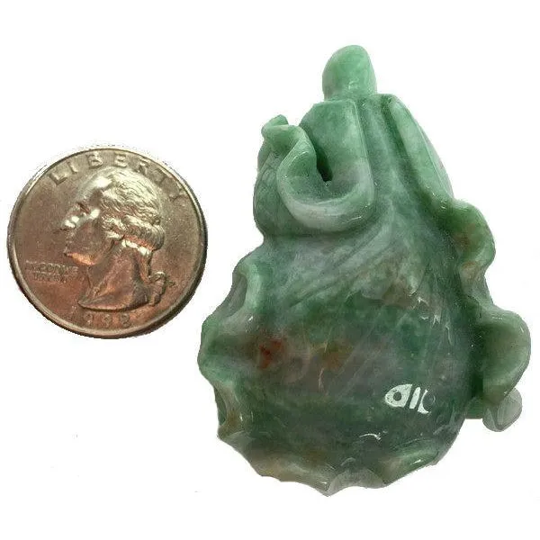 Jade Cabbage Wealth Pendant