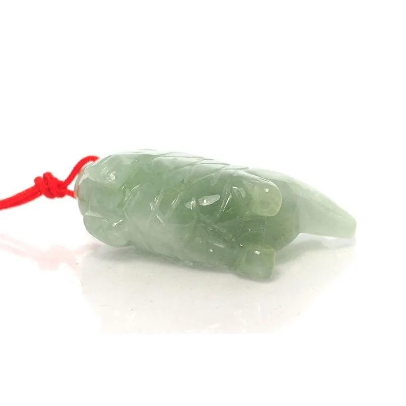 Jade Harmonious Goldfish Pendant