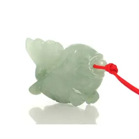 Jade Harmonious Goldfish Pendant