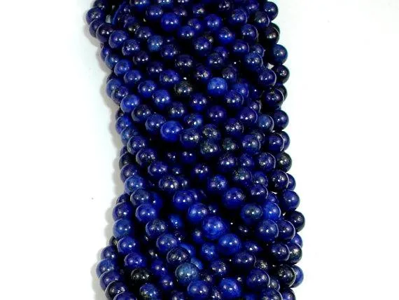 Lapis Lazuli beads, 4mm, Round Beads