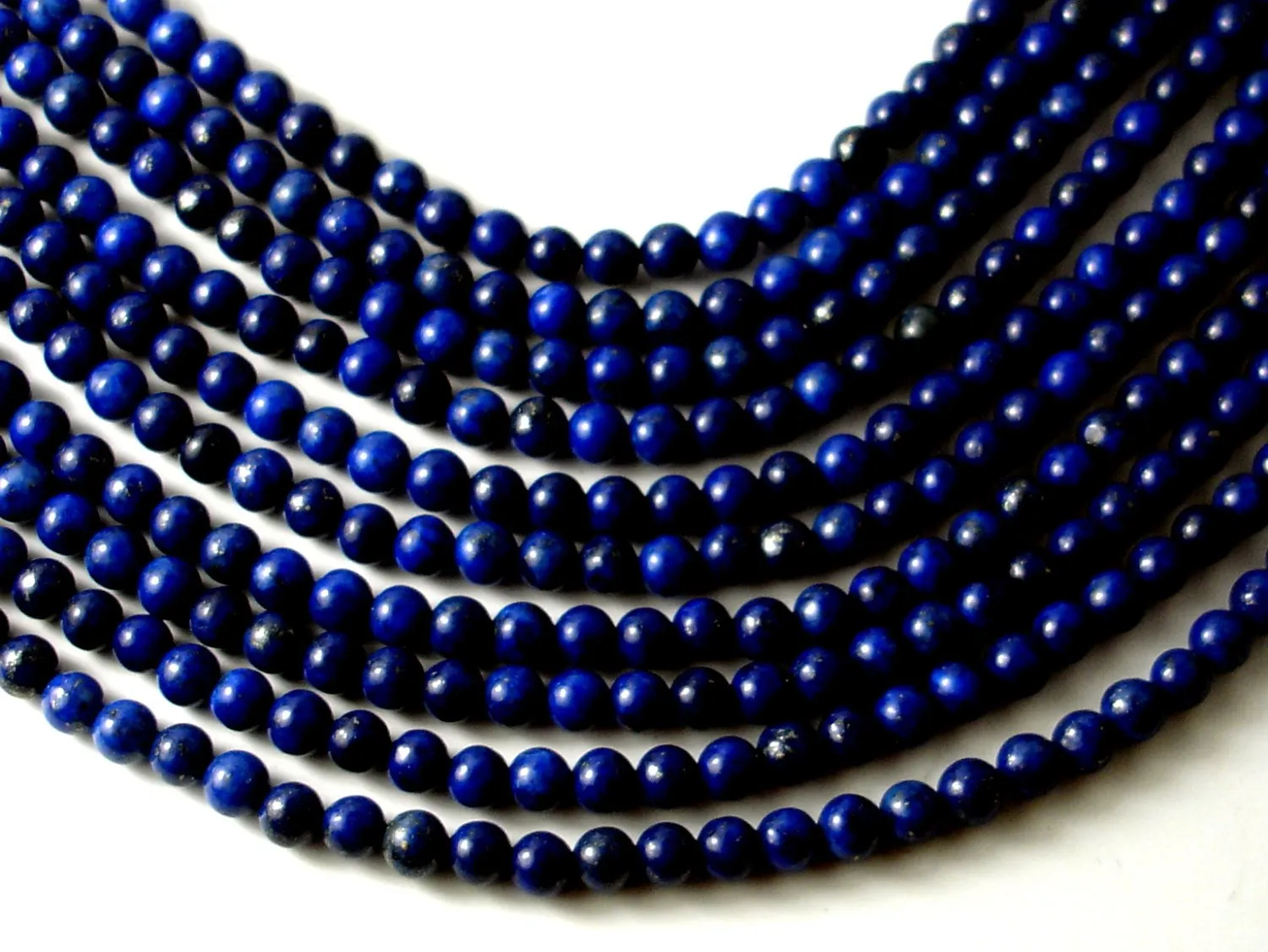 Lapis Lazuli beads, 4mm, Round Beads