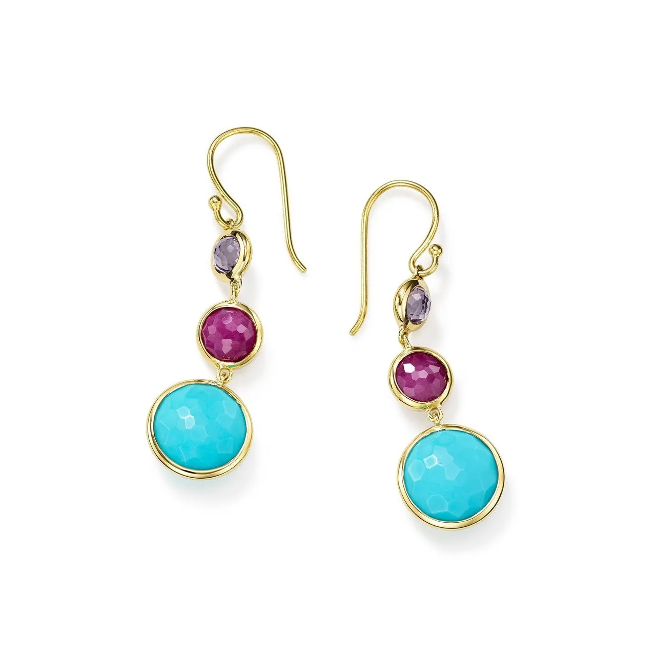 Lollitini Drop Earrings in 18K Gold
