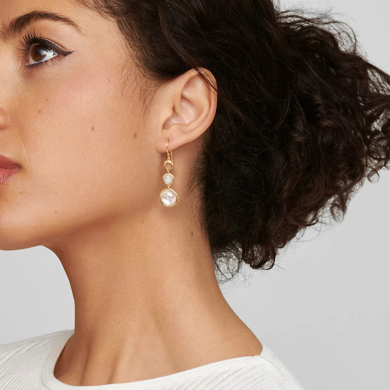 Lollitini Drop Earrings in 18K Gold